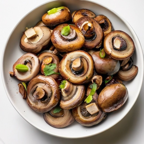 Pickled Cocktail Mushrooms