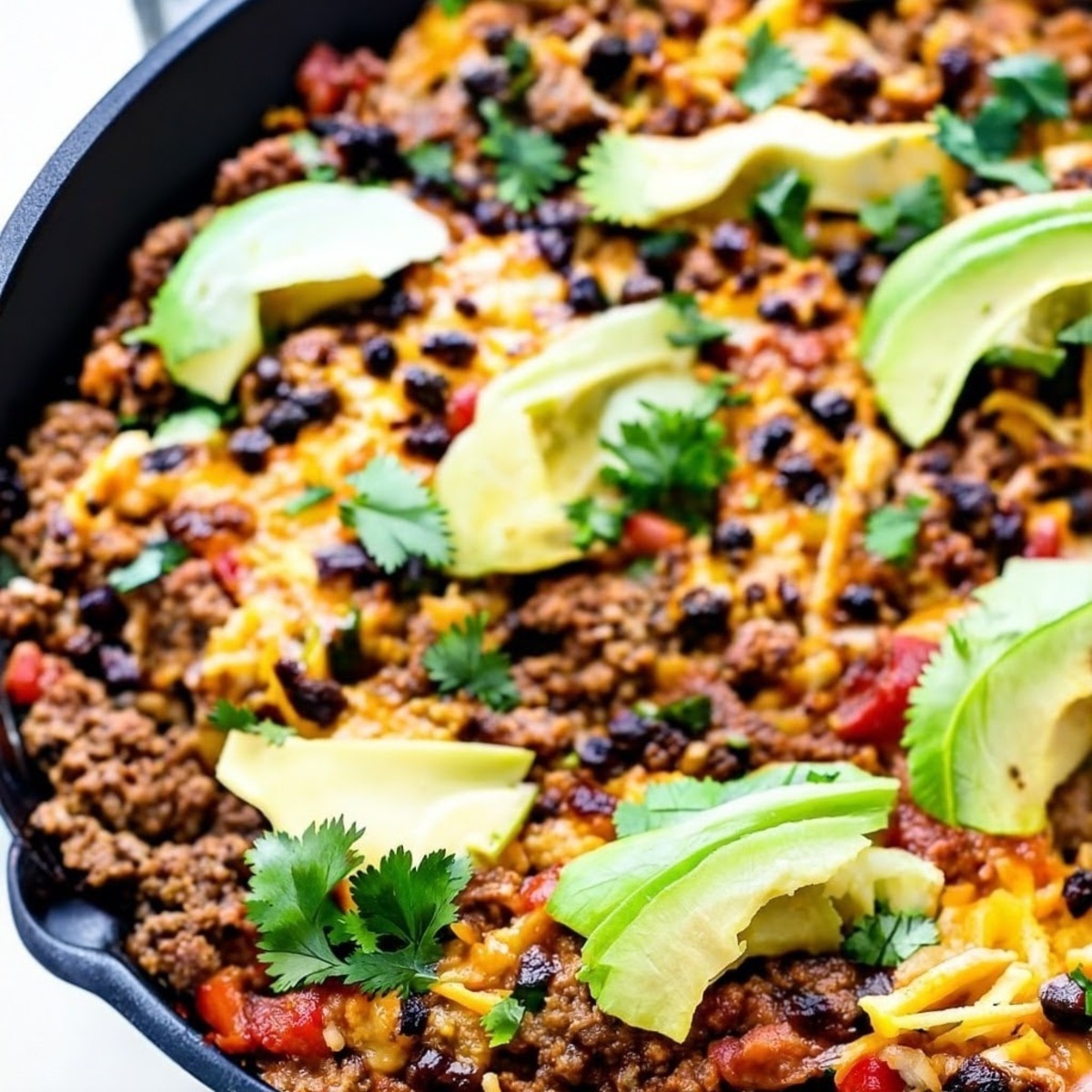 Mexican Ground Beef Taco Skillet Recipe - Instacart