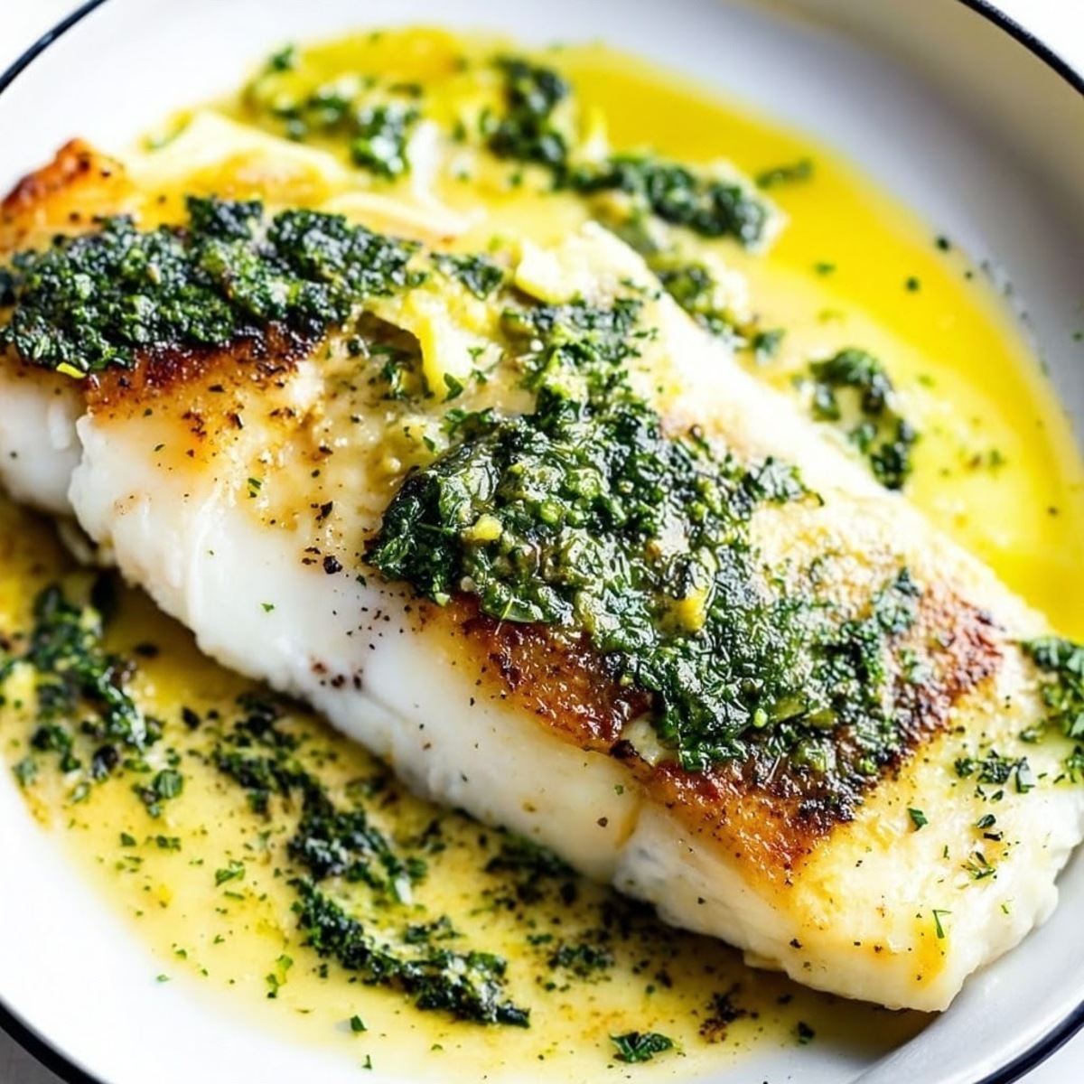 Alaskan Cod Recipe with Lemon Herb Butter Recipe | Publix