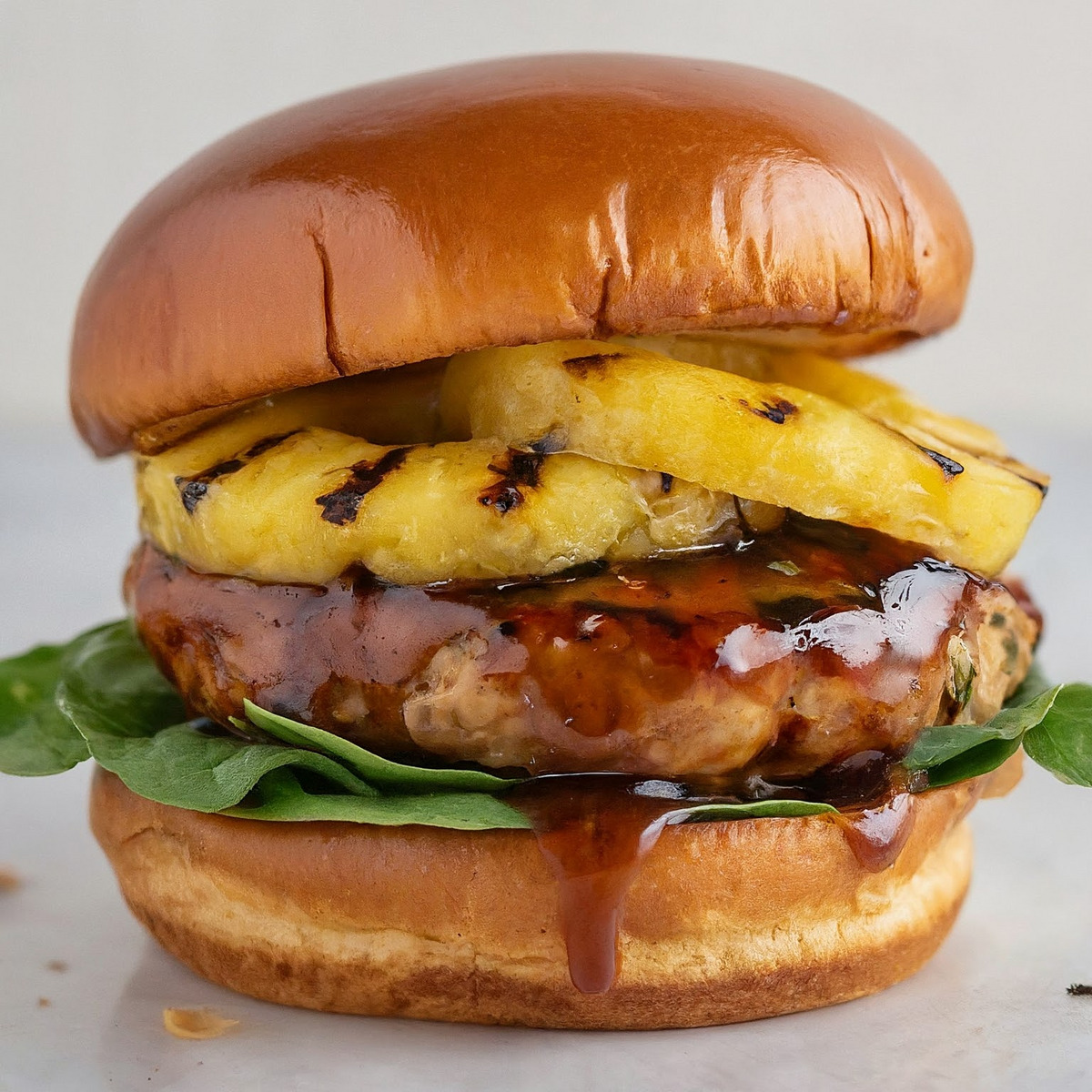 Teriyaki Pineapple Turkey Burgers Recipe - Instacart