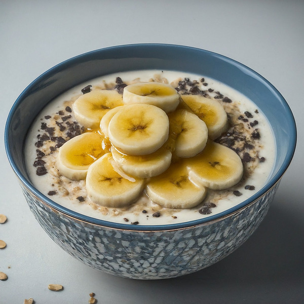 Banana Overnight Oats Recipe with Yogurt + Honey - Instacart - Puppy Oat And Banana Recipe With Yogurt