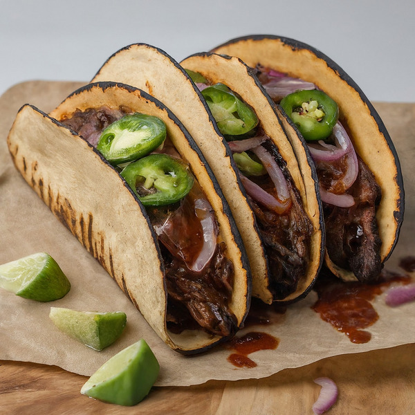Brisket Tacos with Onion & Jalapeno Crema Recipe Instacart