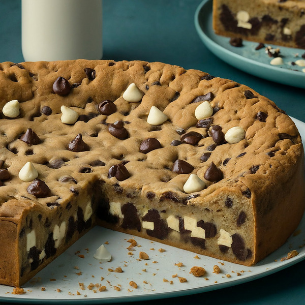 Chewy Chocolate Chip Cookie Cake Recipe | Instacart