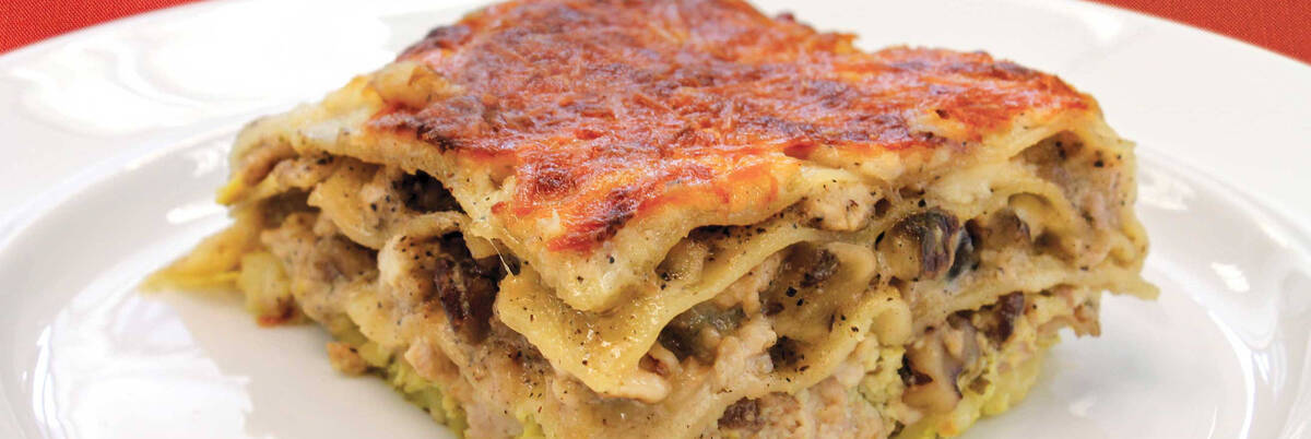 Lemon Pepper Chicken Lasagna Recipe | ALDI