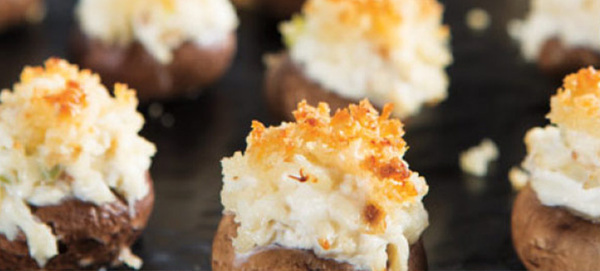 Crab Stuffed Mushrooms