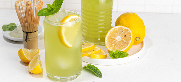 Iced Matcha Lemonade