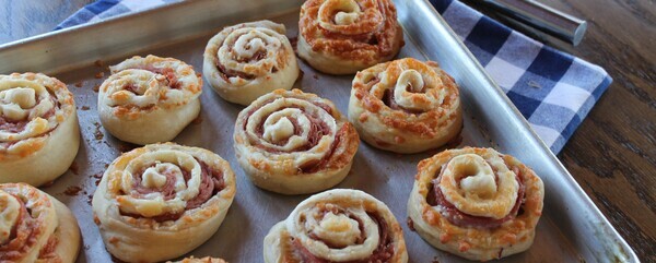 Ham and Cheese Pinwheels