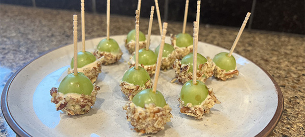 Caramel Apple Grapes