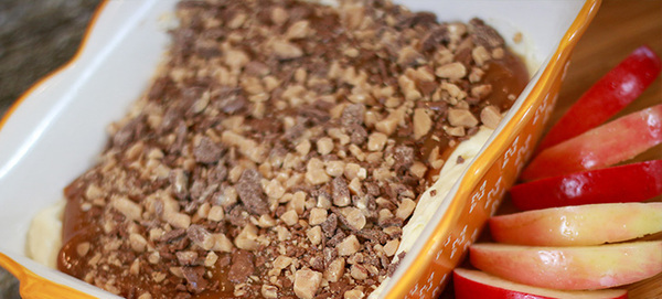 Cream Cheese Caramel Apple Dip