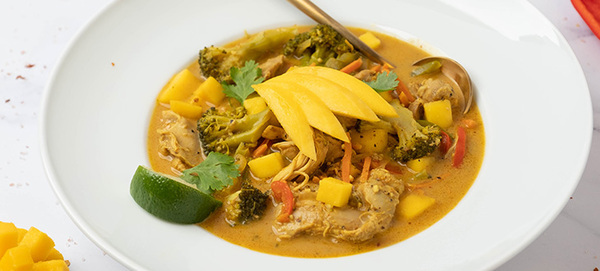 Thai Mango Chicken Soup