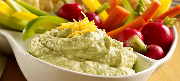 Cheesy Guacamole Dip