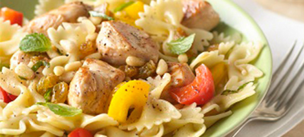 Savory Skillet Chicken Farfalle