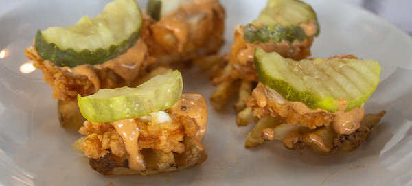 Nashville Hot Chicken & Waffle Bites