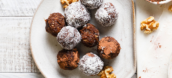 Walnut Chocolate Bliss Balls